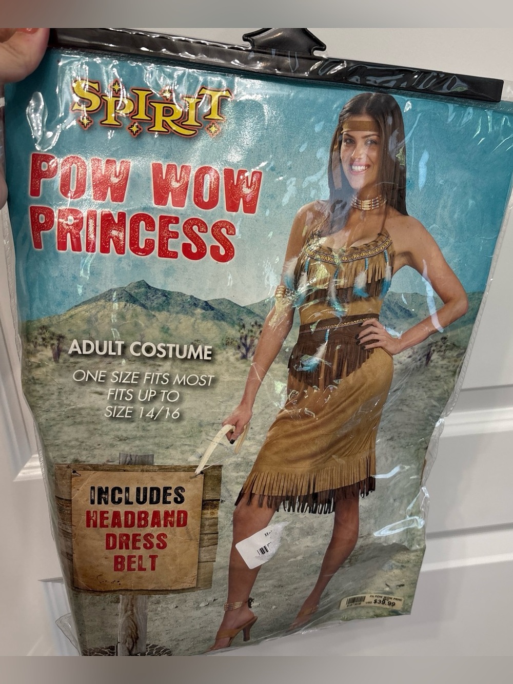 Spirit Pow Wow Princess Costume womens - Brown